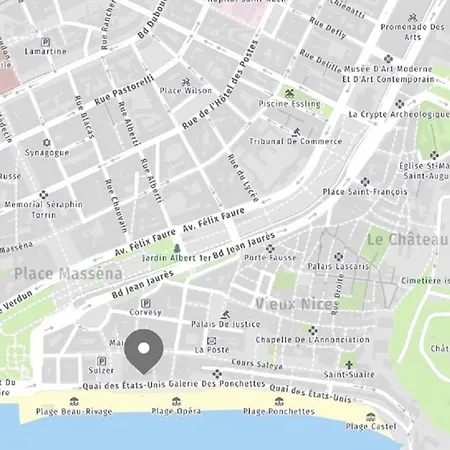 Apartment Riviera - Balcon Des Etats Unis - Old Town Promenade Des *